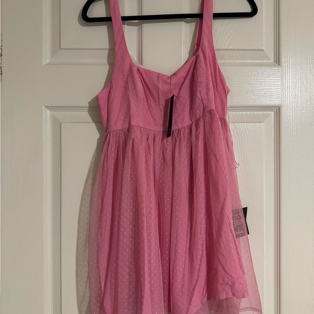 Lulu’s Pink Mini Dress - Picture 3 of 5